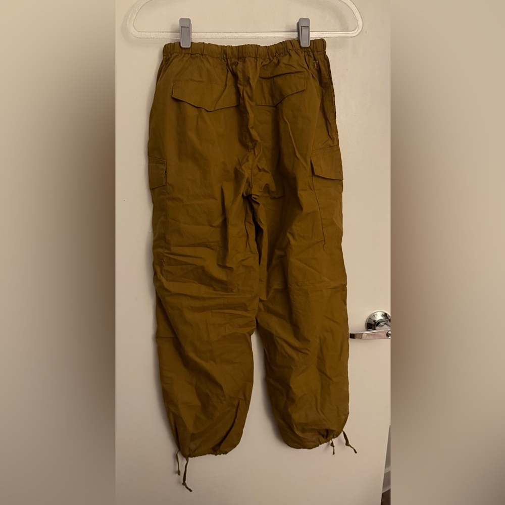 Anthropologie NWT Pilcro Pull-On Parachute Pants Bronze Pockets Women’s Size XS - Picture 11 of 13